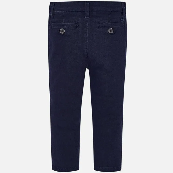 513 Mayoral Big Boys Chinos, Adjustable Waist Trousers, Navy