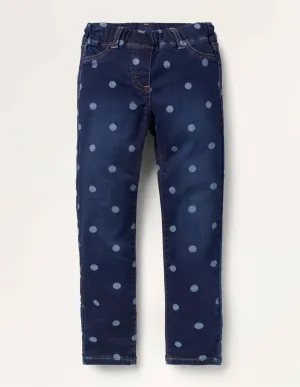 Adventure-flex Denim Leggings-Dark Vintage Spot