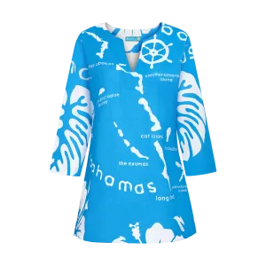 ARCHIPELAGO TUNIC- CERULEAN