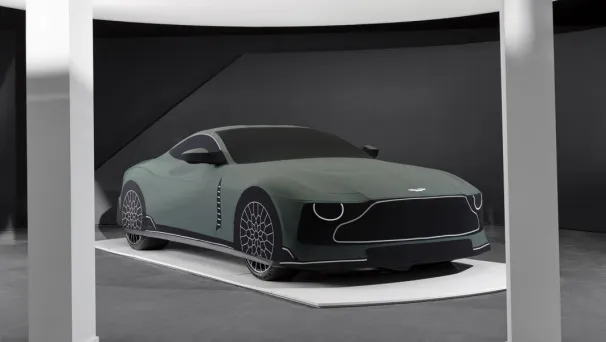 Aston Martin Valour Personalized Car Cover