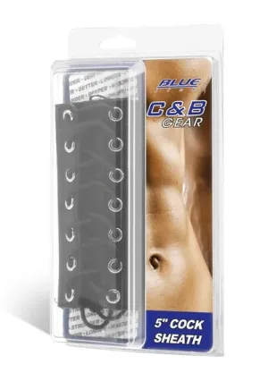 Blue Line 5" Cock Sheath