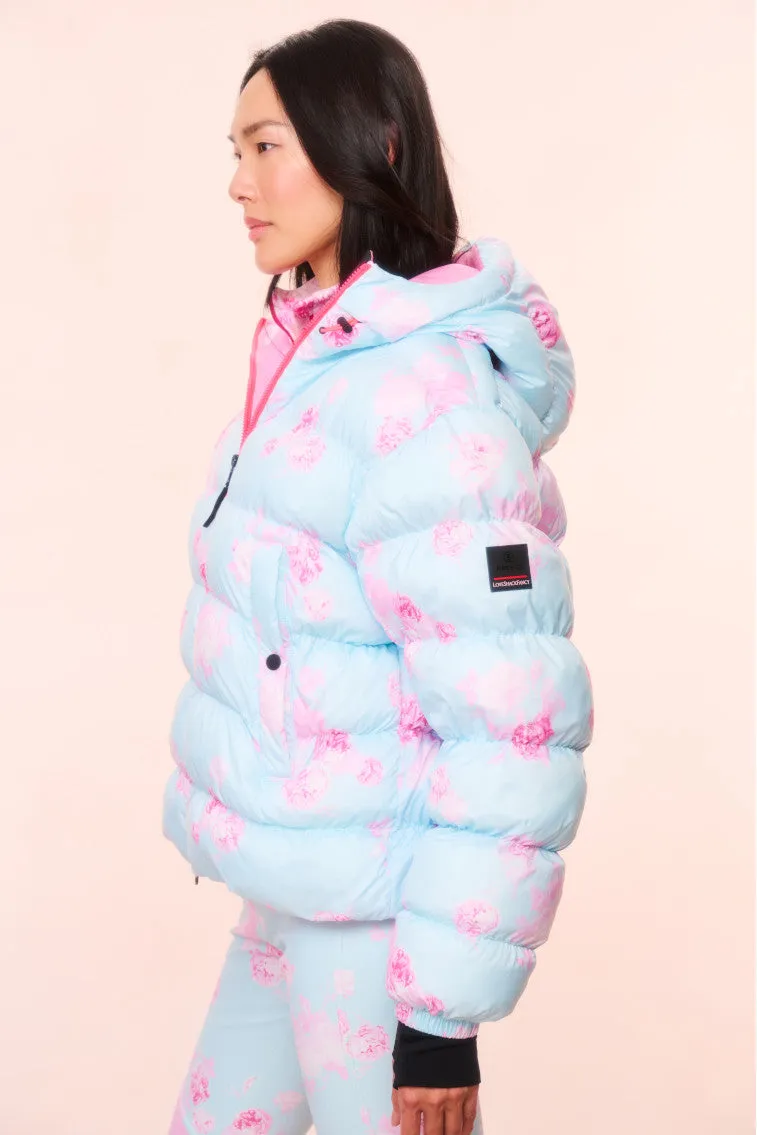 BOGNER FIRE ICE x LoveShackFancy Printed Rosetta Ski Jacket