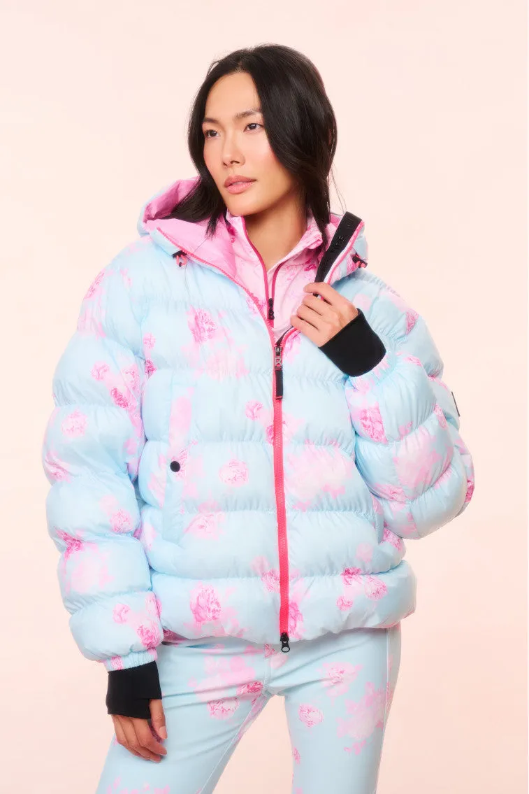 BOGNER FIRE ICE x LoveShackFancy Printed Rosetta Ski Jacket