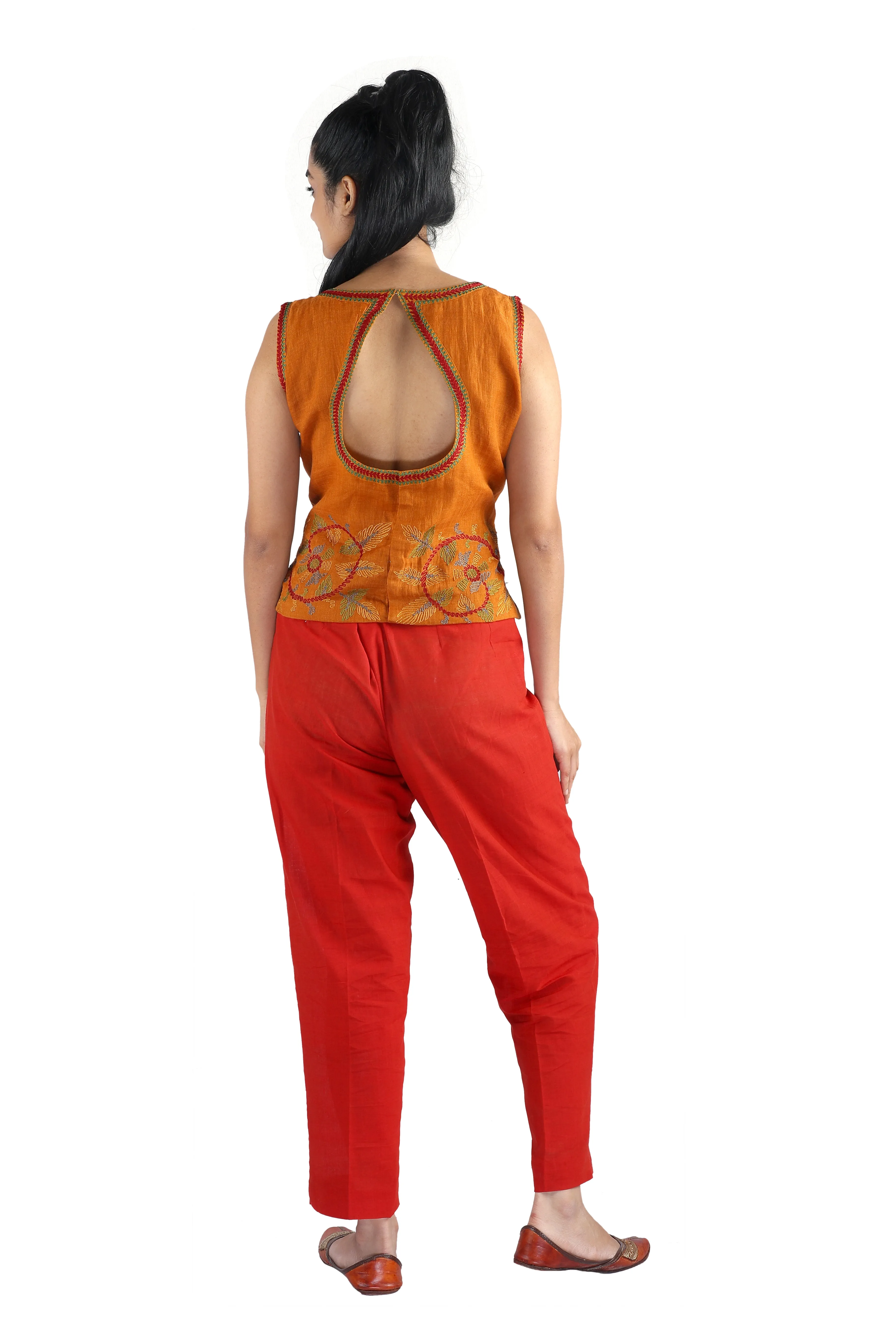 Burnt Orange Top