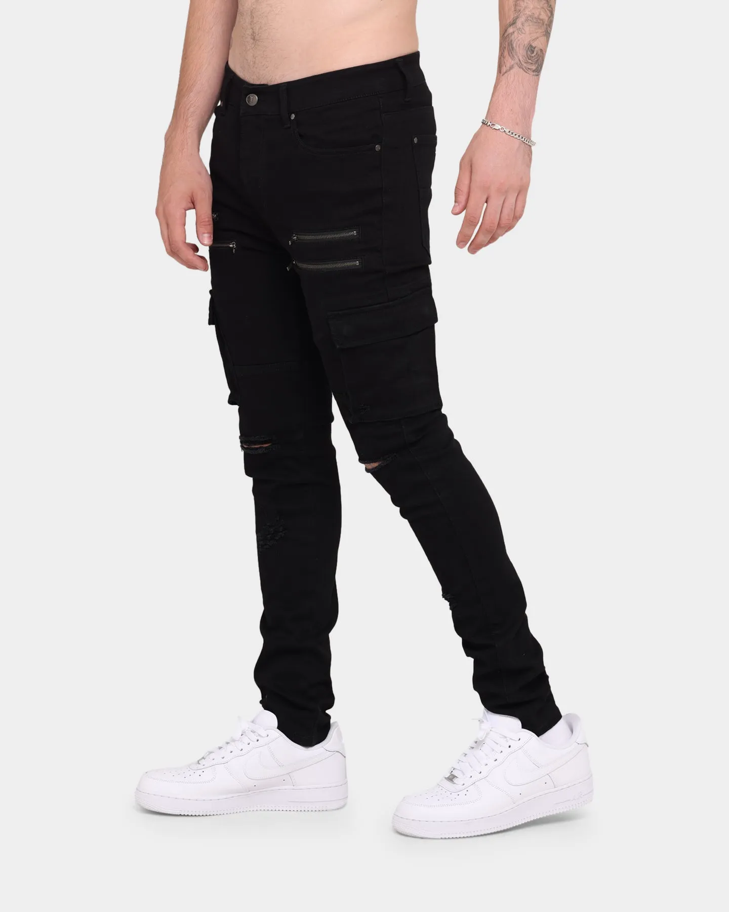 Carré Mono Elite Jean Black