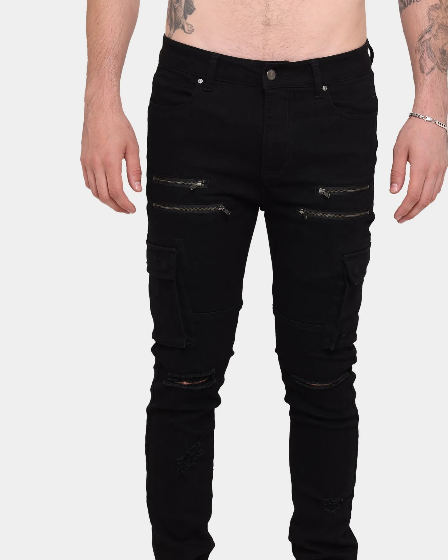 Carré Mono Elite Jean Black
