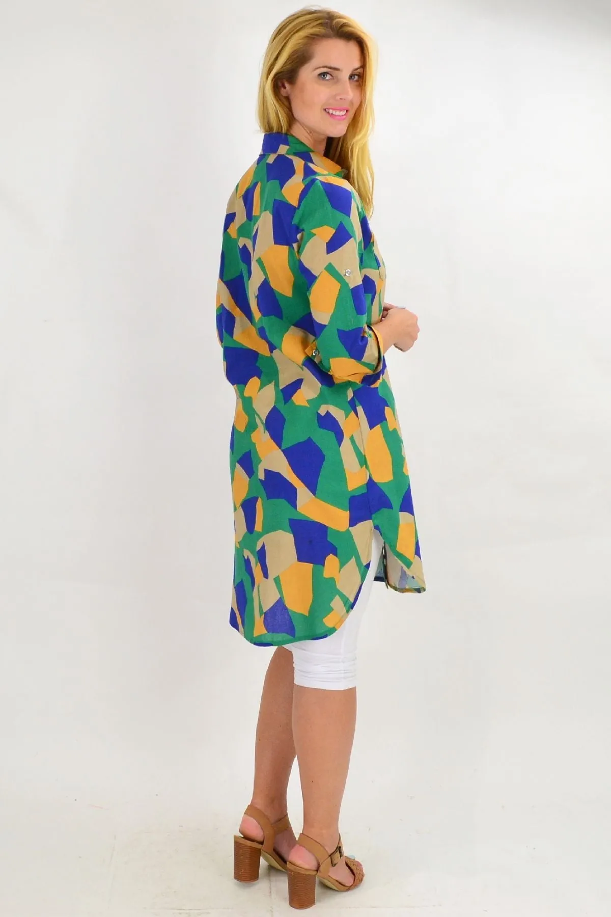 Colourful Summer Tunic Shirt