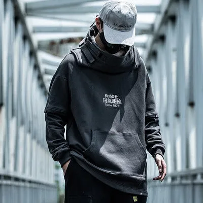 High collar coat