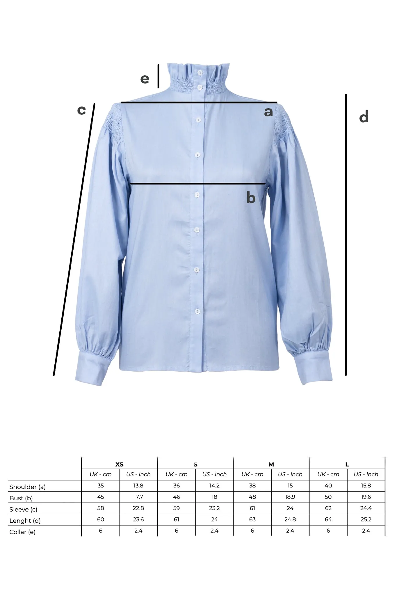 High Collar Shirt