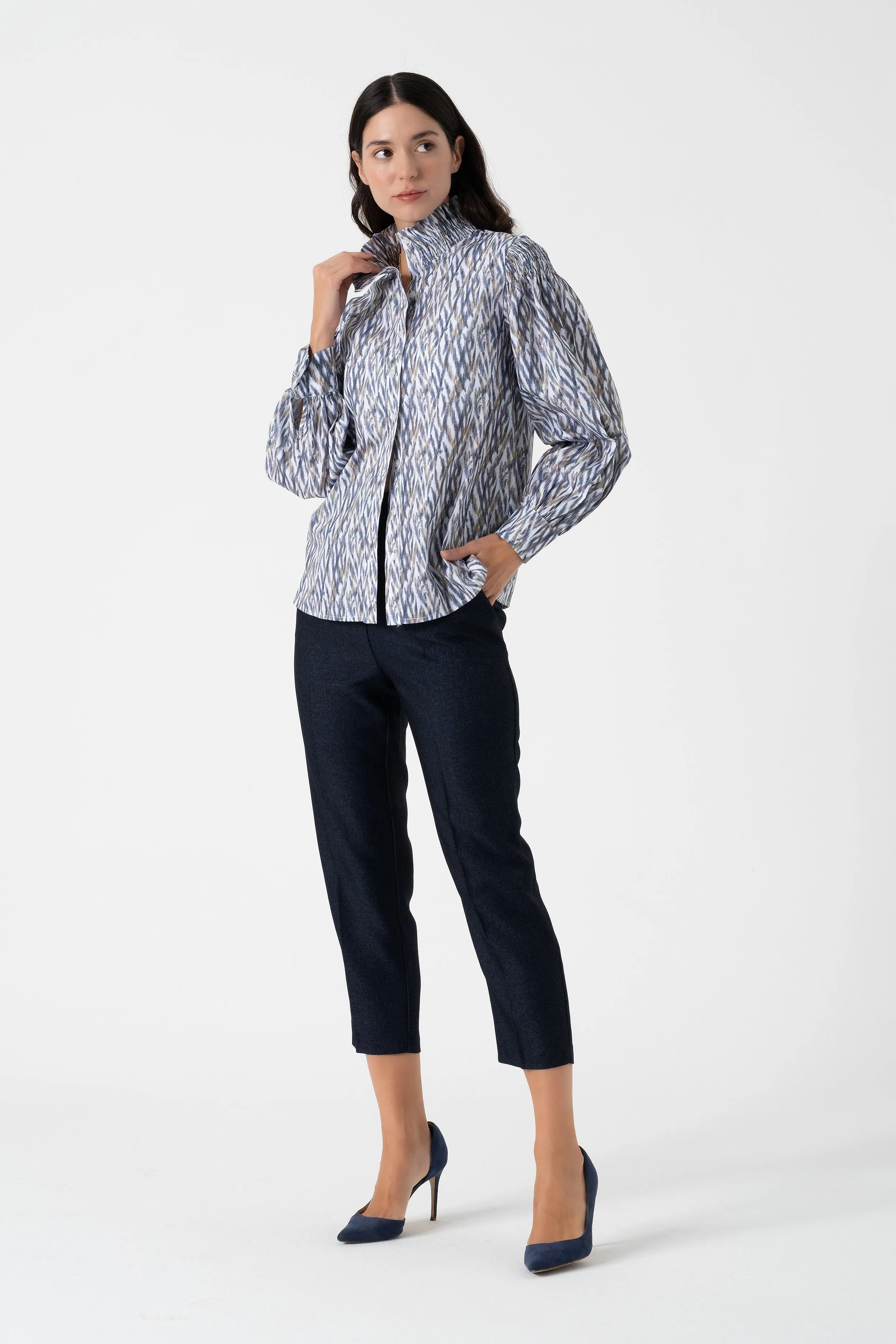 High Collar Shirt