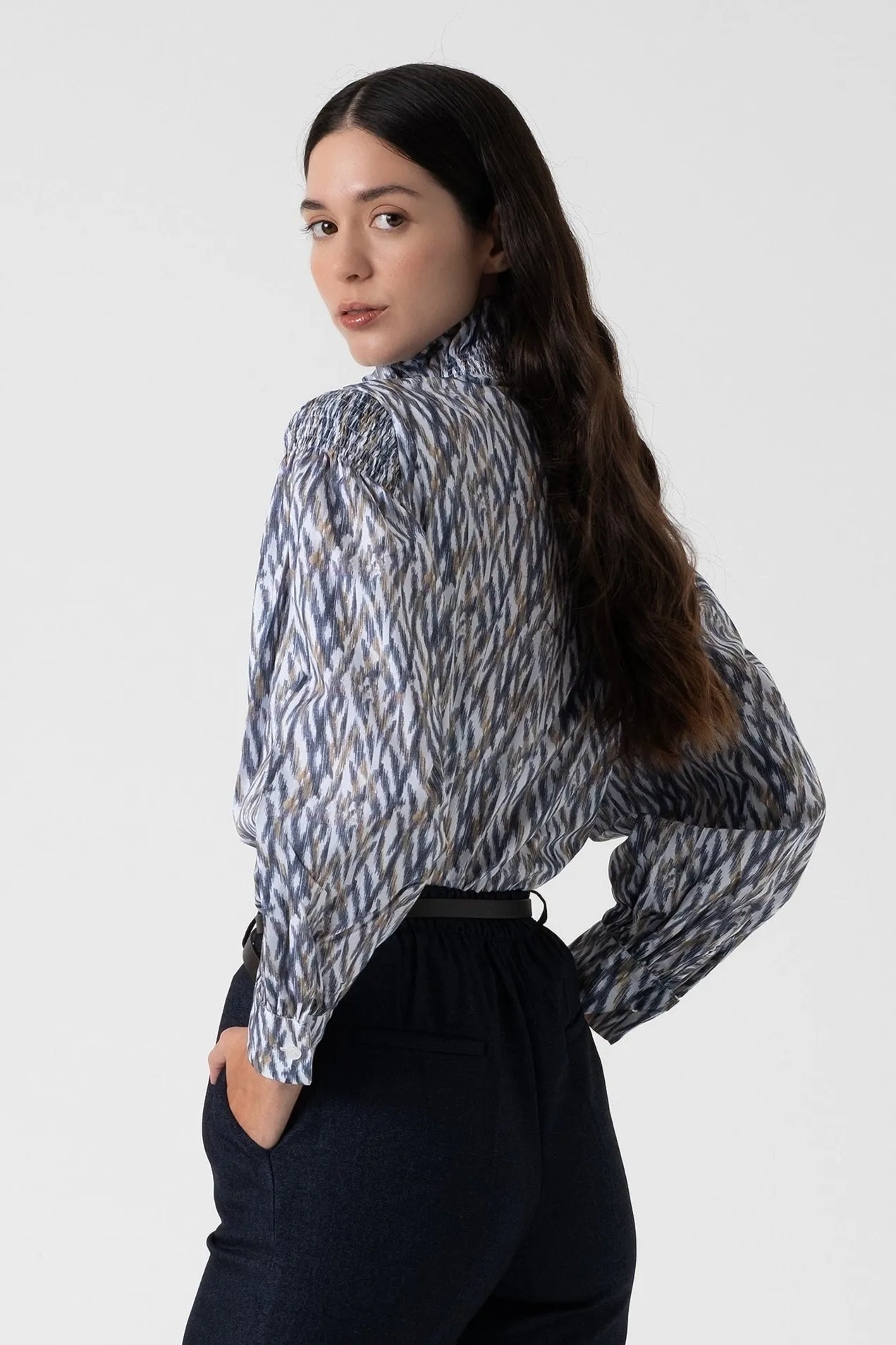 High Collar Shirt