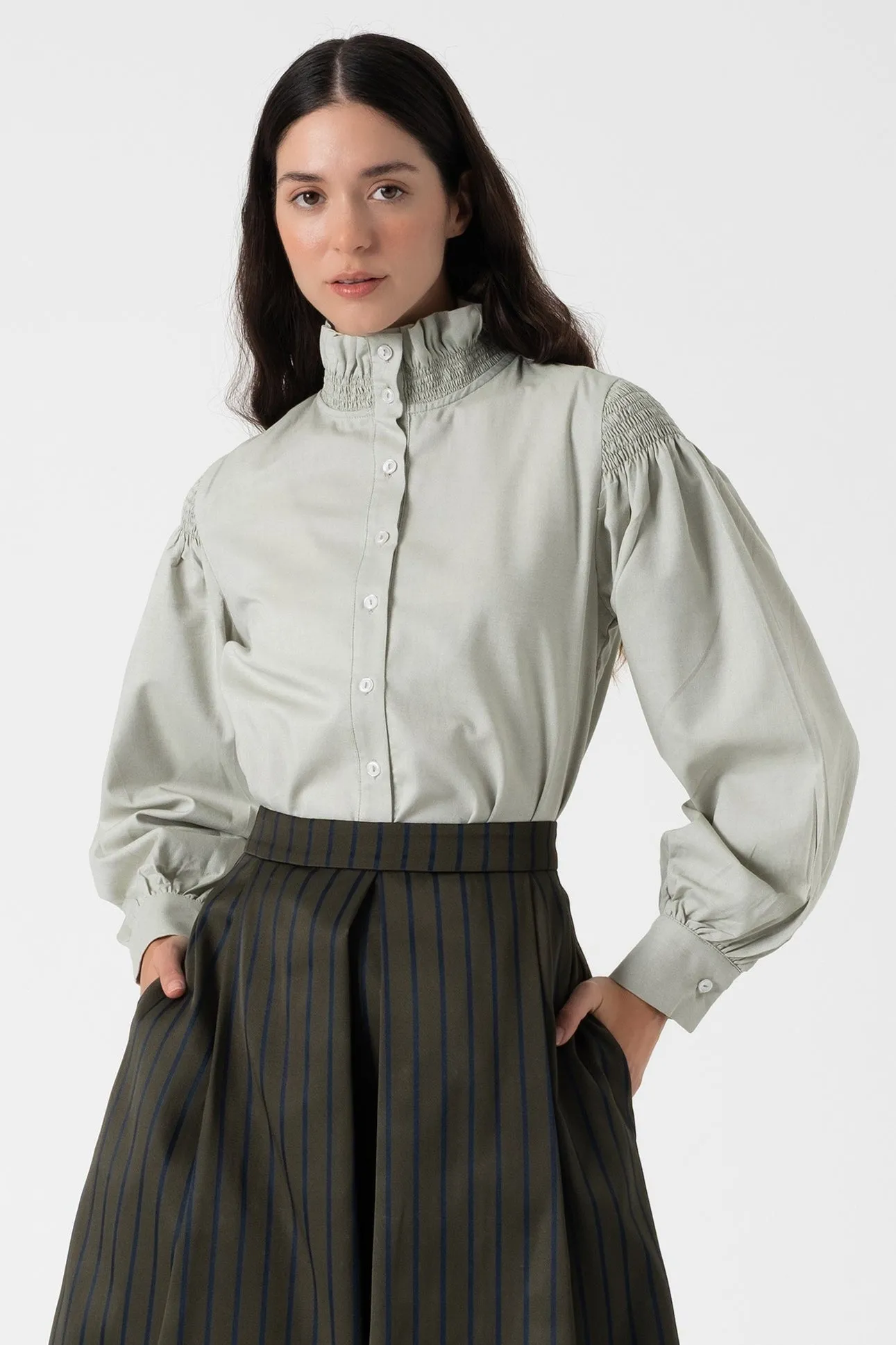 High Collar Shirt