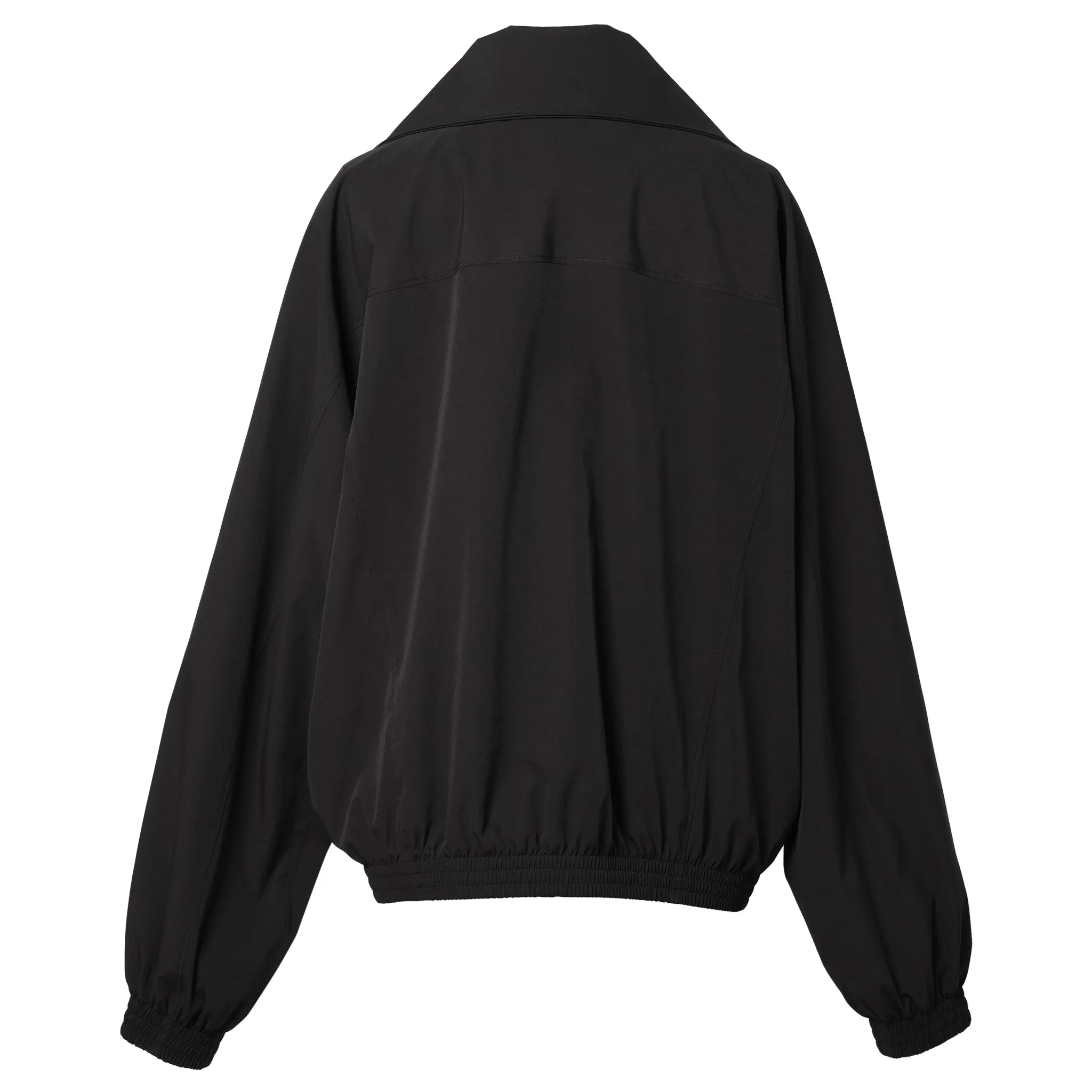 HIGH COLLAR TRACKSUIT JACKET / 1000:BLACK