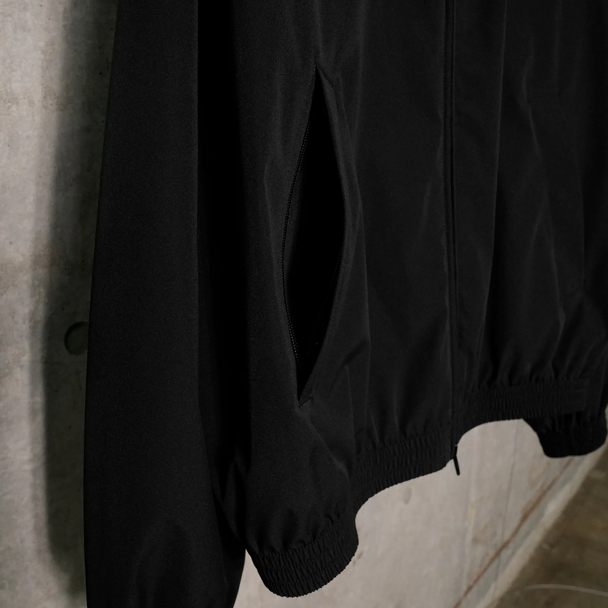 HIGH COLLAR TRACKSUIT JACKET / 1000:BLACK