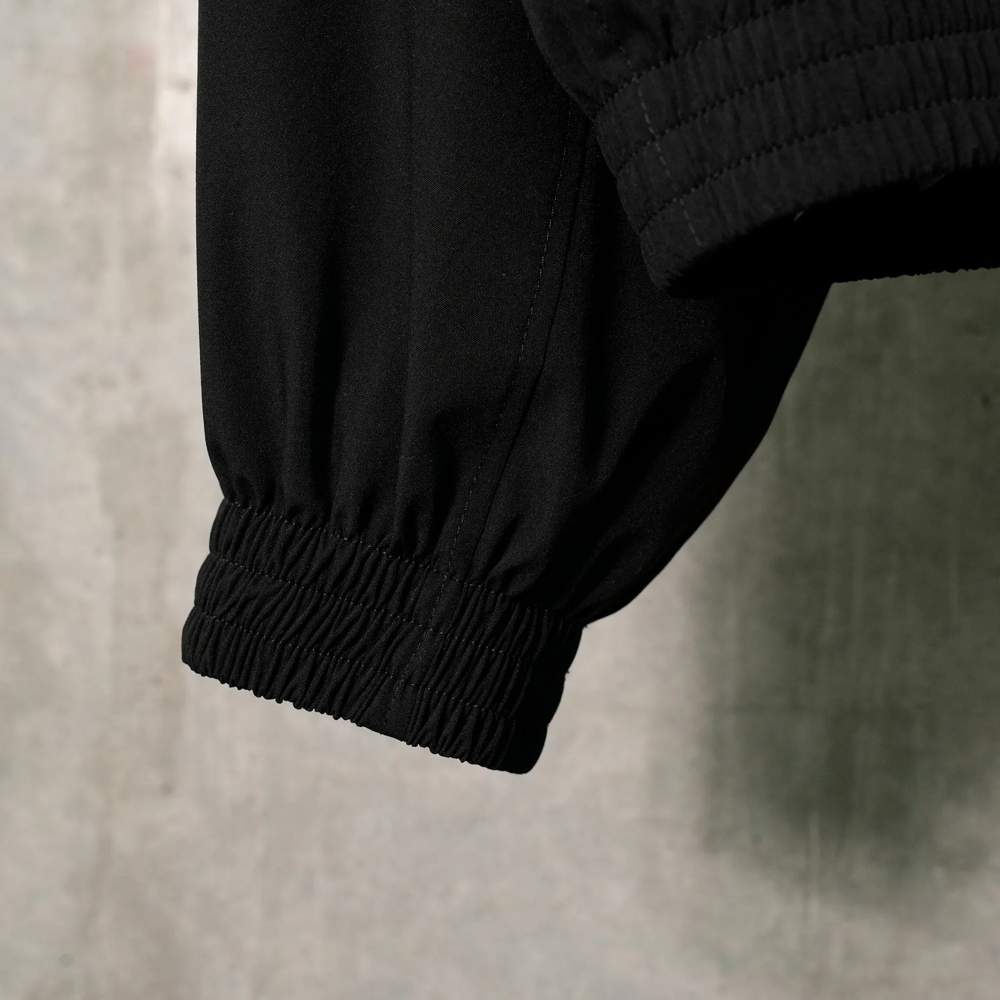 HIGH COLLAR TRACKSUIT JACKET / 1000:BLACK