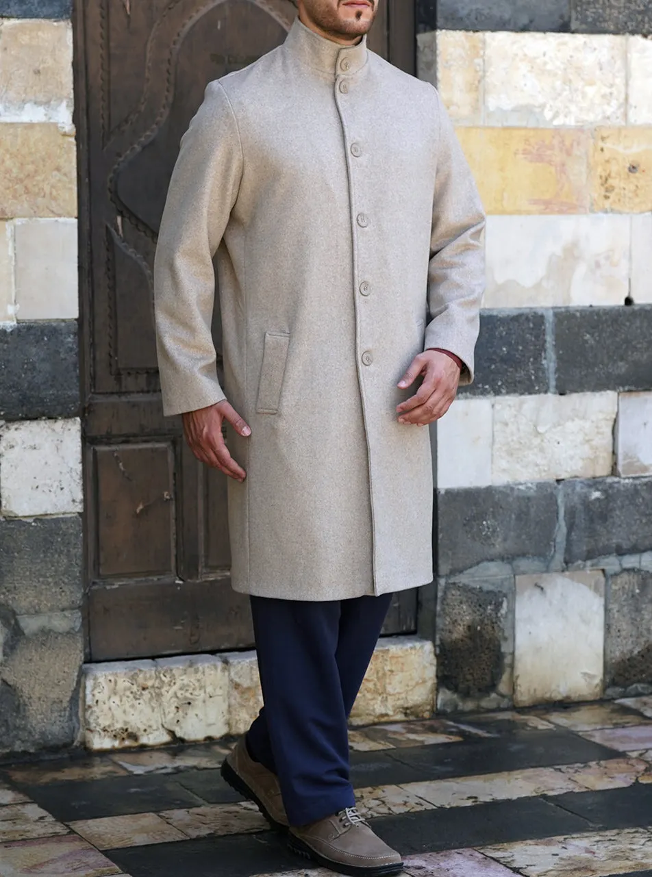 High Collar Wool Jubba