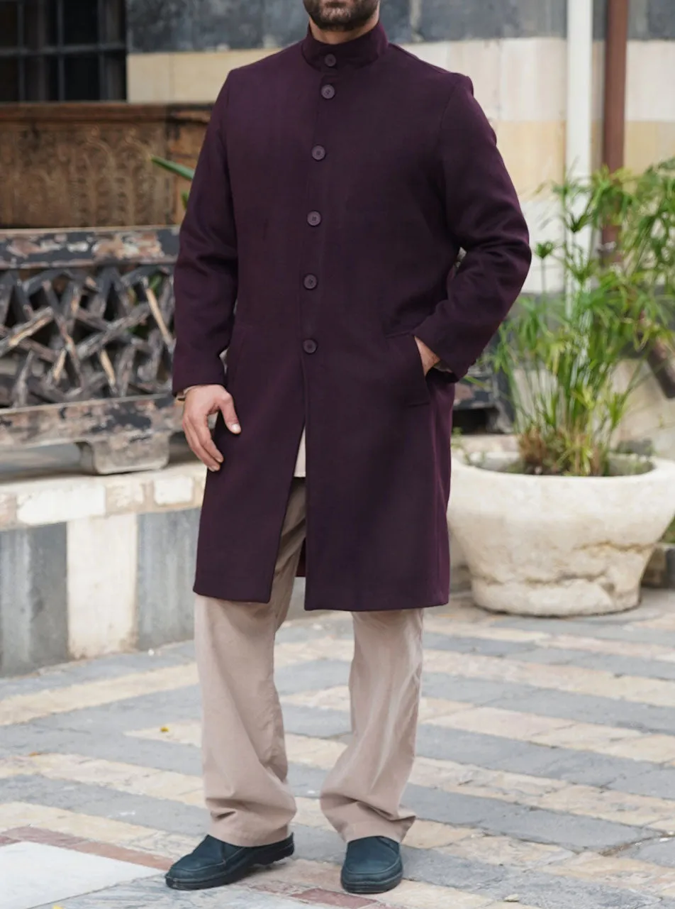 High Collar Wool Jubba
