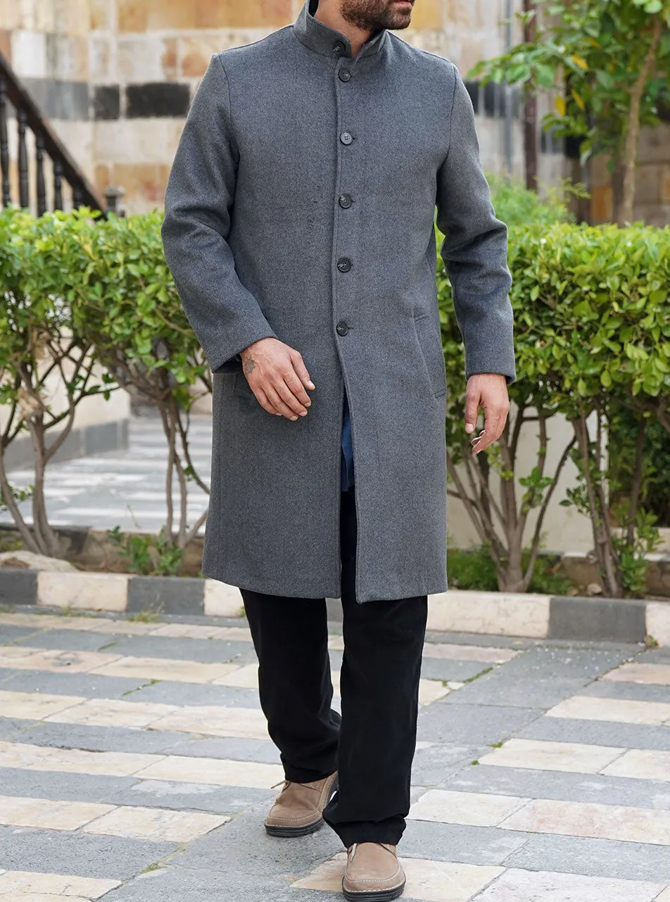 High Collar Wool Jubba