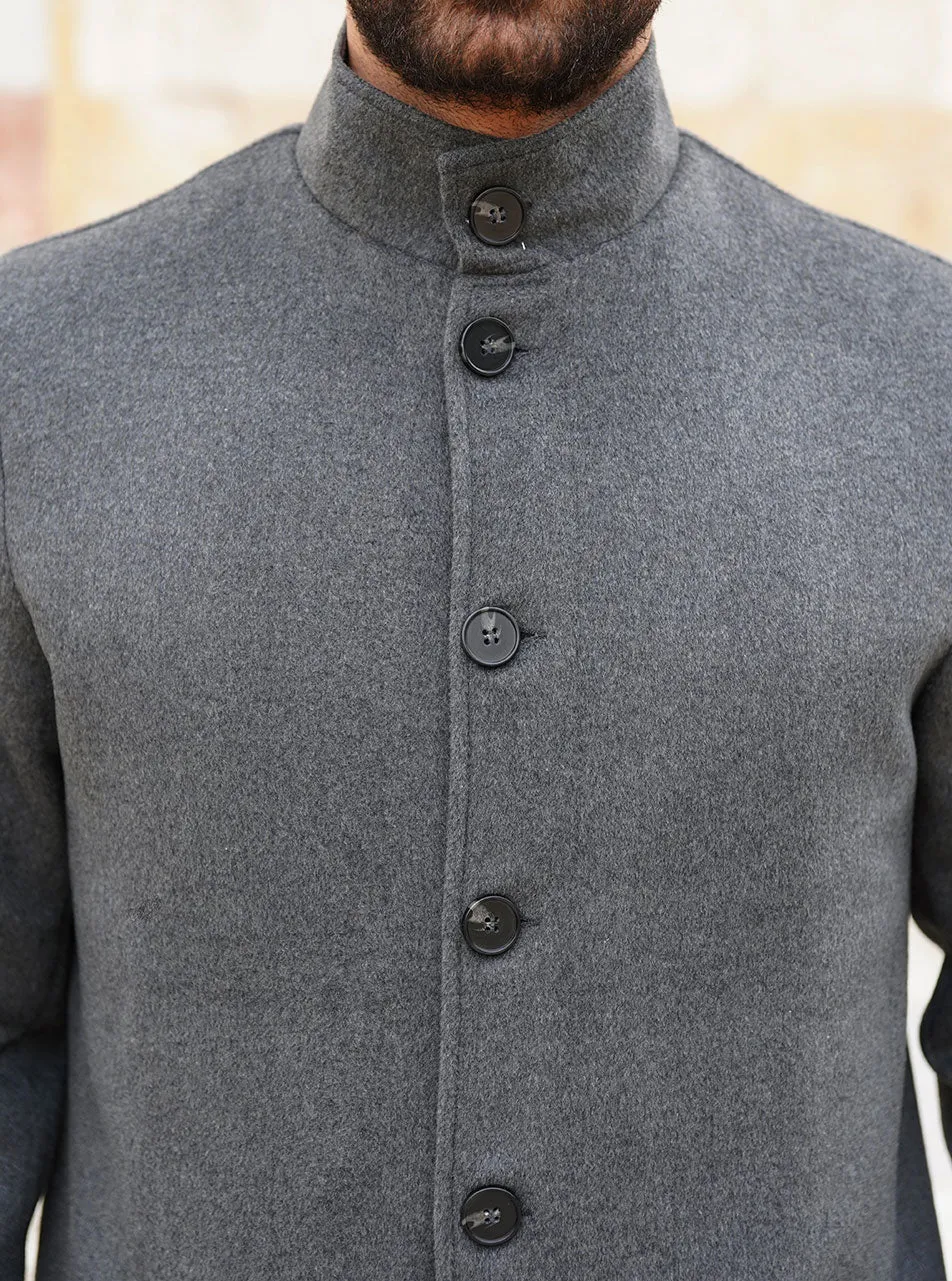 High Collar Wool Jubba