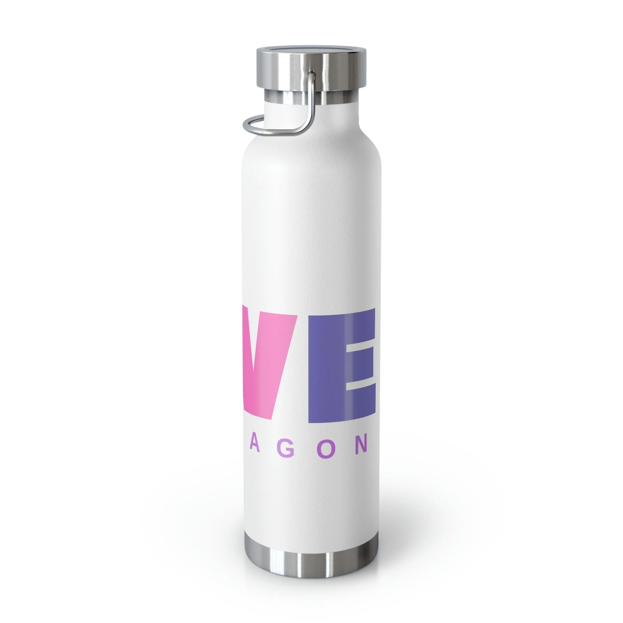 Love My Dragon (Bearded Dragon) | Copper Vacuum Insulated Bottle, 22oz