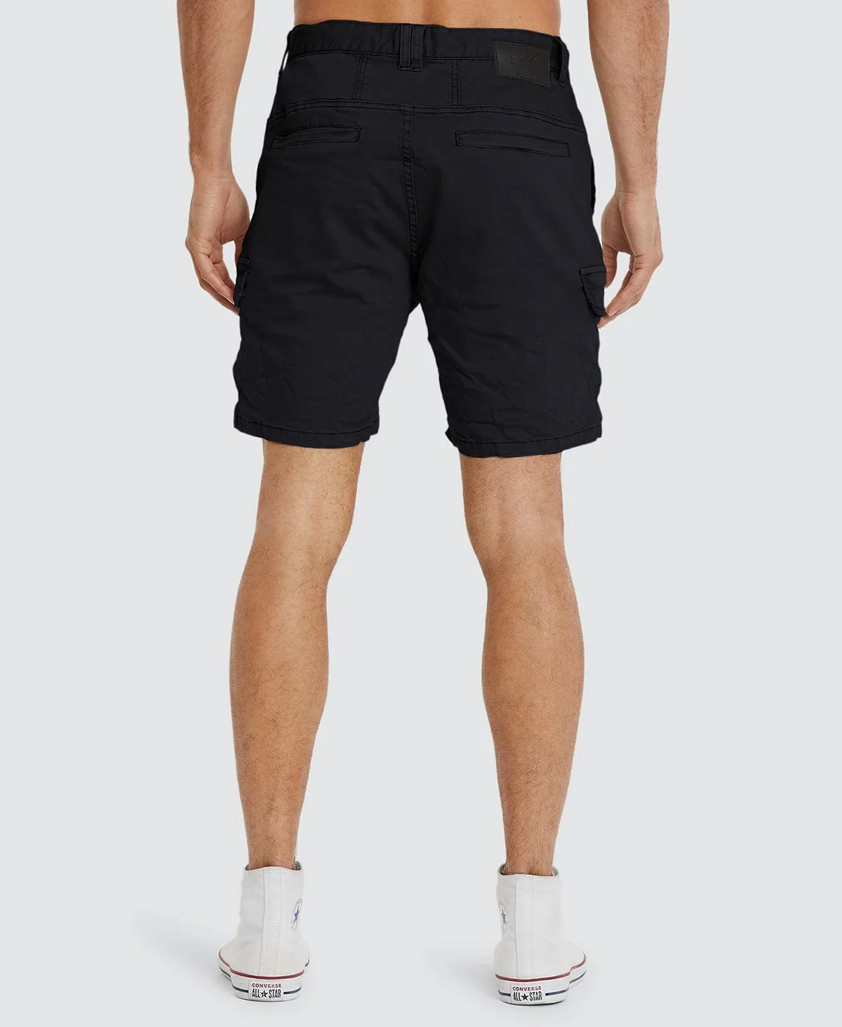 Michigan Cargo Shorts Jet Black
