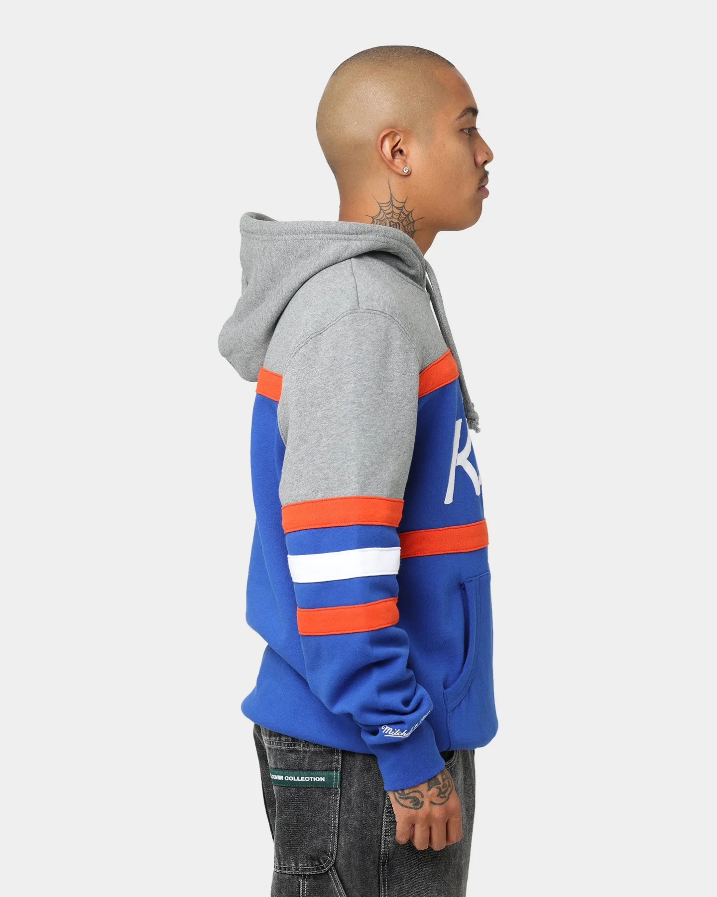 Mitchell & Ness New York Knicks Head Coach Hoodie Royal