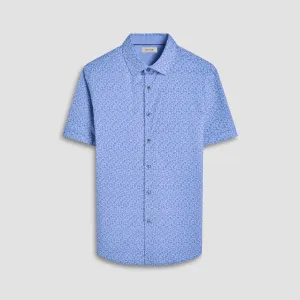 Myron Double-Sided Geometric & Solid OoohCotton Short-Sleeve Shirt