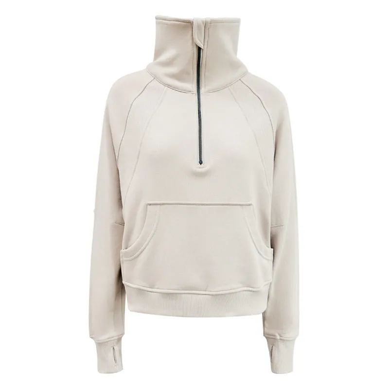 Women's High Collar Sweater