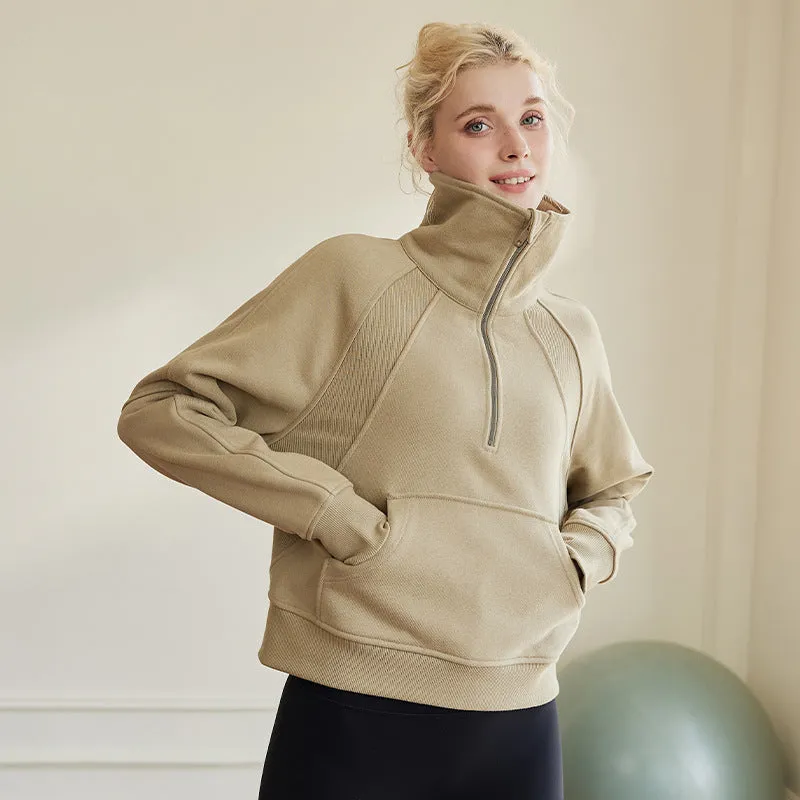 Women's High Collar Sweater