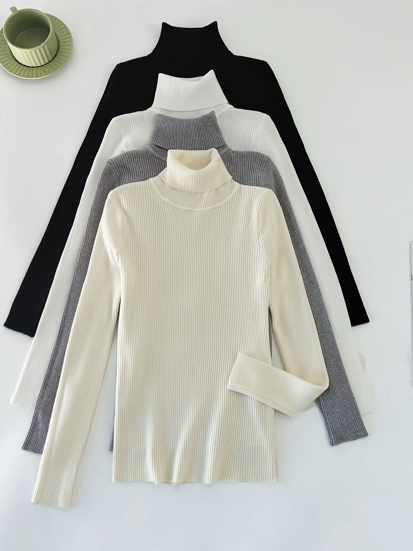 Women's Hoodie High Collar Combination