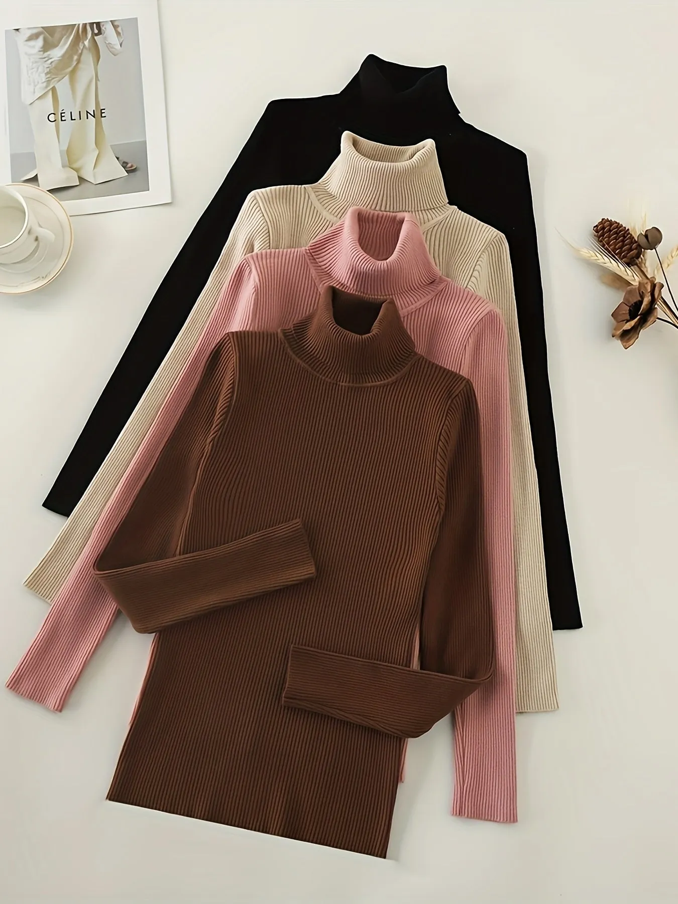 Women's Hoodie High Collar Combination
