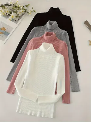 Women's Hoodie High Collar Combination